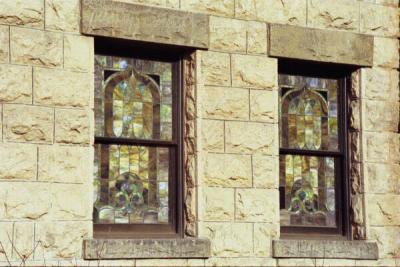 Double stained glass