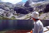 Hamilton Lake with Kaweah Gap in the background