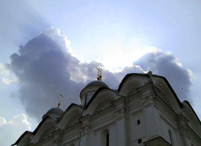 Sky over Archangel Michael Cathedral