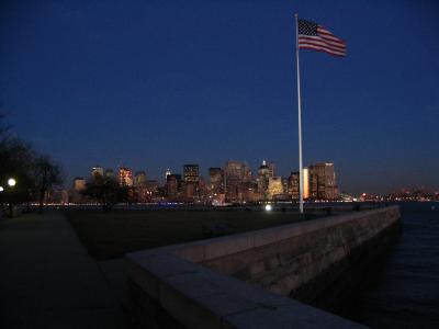 Manhattan from Ellis Island