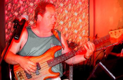 Mark Playing Bass