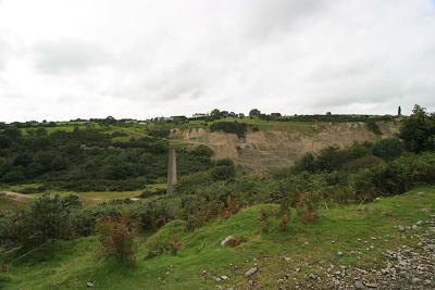 Looking across at  West Caradon