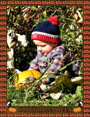 Halloween frame