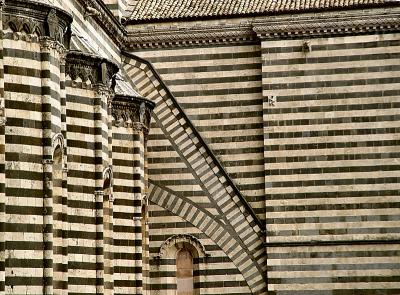 Orvieto Cathedral containing Signorelli's Apocalypse frescoes