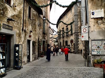 Orvieto Main Street