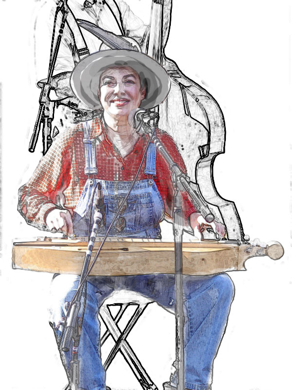 Carol Ann Sweet playing Mountain Dulcimer