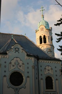 the Blue Church