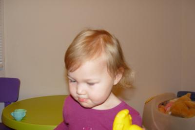 Rory's first hair cut
