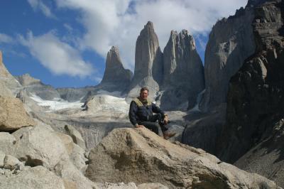 Top of the mountain, Torres del Paine, Chile