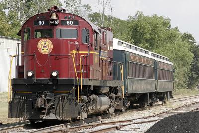 Arkansas & Missouri passenger train