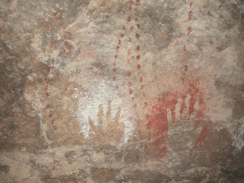White hand