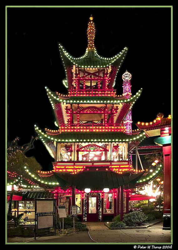 Chinese Tower - Tivoli by Peter Thorup