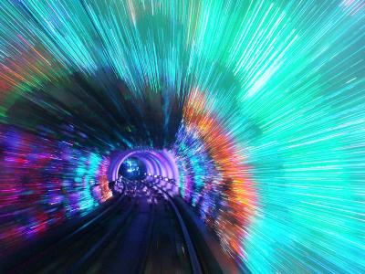 1st: Psychedelic Tunnel by Xavier Cohen