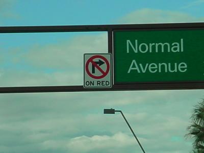 a nice normal no right turn sign in Tempe AZ