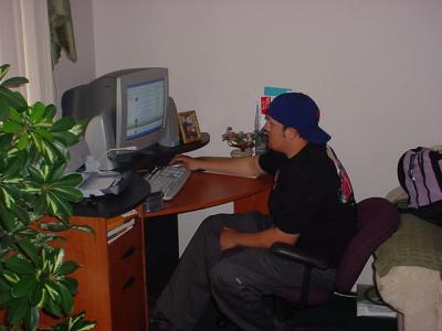 Luis and his computer