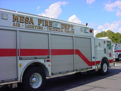 Mesa Fire Dept. <br>fire support truck