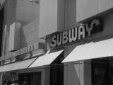 Michaels Jewelers and<br> Subway downtown <br>Phoenix Arizona USA