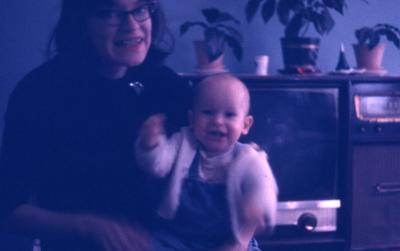 Mom and me, July 1966
