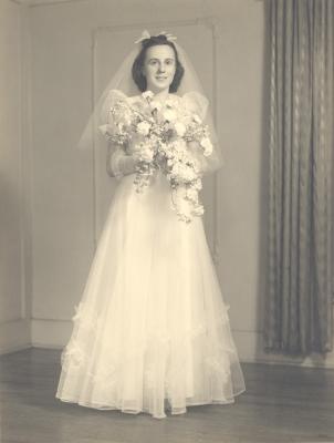 Professional photo of the bride