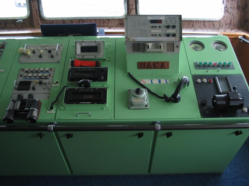 Control Panel on the Bridge