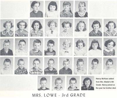 Mrs. Lowe's 3rd Grade, 1956/57