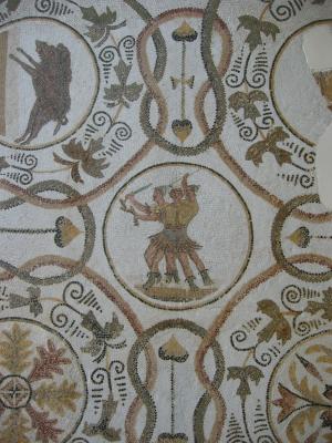 Mosaics at the Bardo museum in Tunis