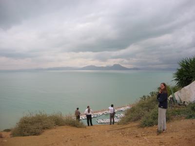 Overlooking the Mediterranean