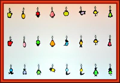 Colorful pendants