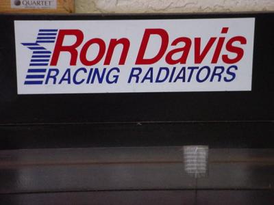 Ron Davis  racing radiators