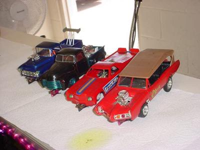 slotcars in a row