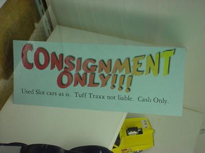 consignment only