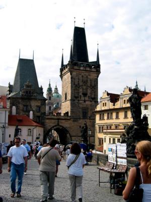 Old Town seen from Charles Bridge