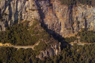 tunnel portal from which ansel adams famously shot yosemite valley