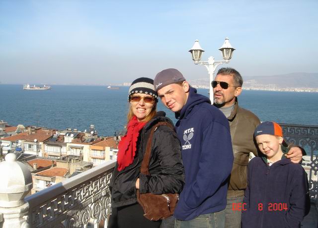 with our tour guide