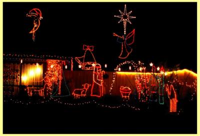 nativity in lights.jpg by ric skilton