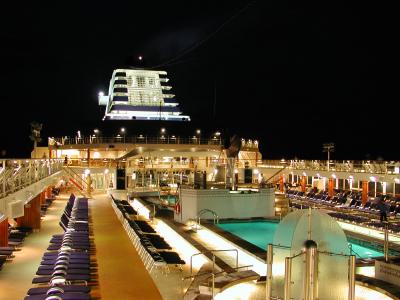 First night at sea