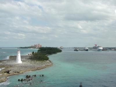 Leaving the port