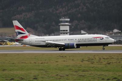 British Airways Boeing 737-4S3