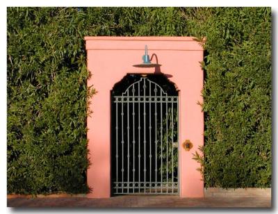 Gate with Light