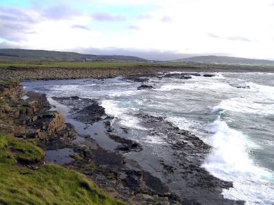 Downpatrick Head coast