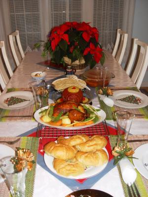 Christmas 2002 dinner