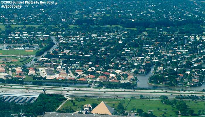 2003 - Plantation, Florida landscape aerial stock photo #6597