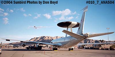 USAF E-3C Sentry AWACS #AF75-0556 at the 2004 Aviation Nation Air Show photo #010_7_ANAS04