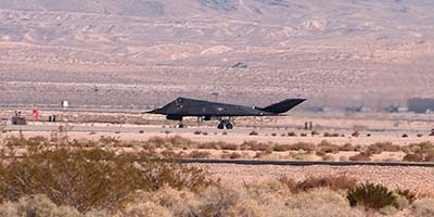 USAF F-117A Nighthawk at the 2004 Aviation Nation Air Show stock photo #2160