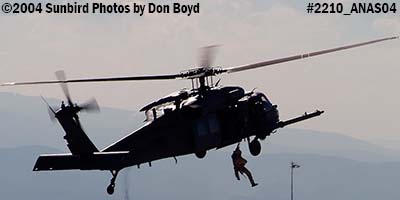 USAF HH-60G Pave Hawk at the 2004 Aviation Nation Air Show stock photo #2210