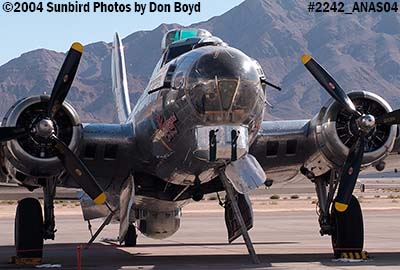 B-17 at the 2004 Aviation Nation Air Show stock photo #2242