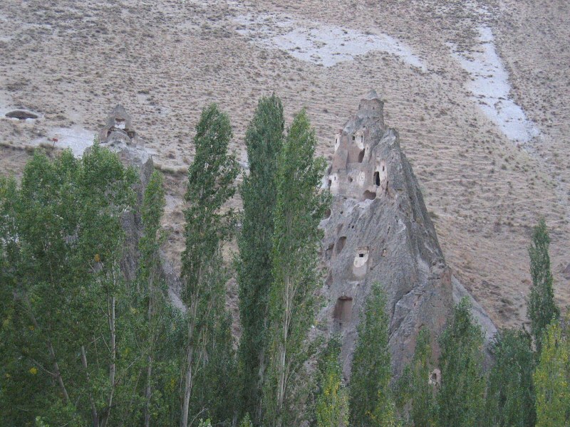 Across from the cave church