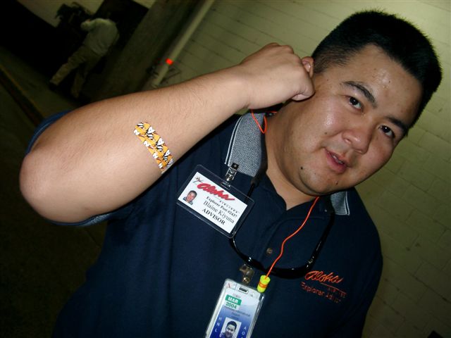 I am stuck on band-aids cause band-aids are stuck on me!