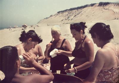 lunch-on-beach,'54.jpg