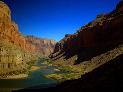 River from Anasazi Granaries